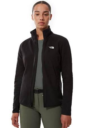 100 Glacıer Fz - Eu Kadın Fermuarlı Polar - NF0A5IHO Siyah - The North Face