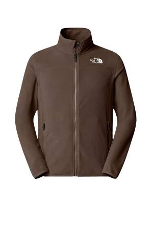 110 Glacıer Full Zıp Erkek Polar - NF0A855X Kahverengi - The North Face