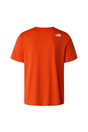 24/7 S/S Tee Logo Graphic Reg Erkek T-Shirt - NF0A8BEJ Turuncu - 2