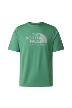 24/7 S/S Tee Logo Graphic Reg Erkek T-Shirt - NF0A8BEJ Yeşil - The North Face