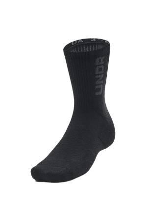 3-Maker 3’lü Paket Mid-Crew Unisex Çorap - 1373084 Siyah - 1