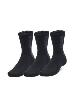 3-Maker 3’lü Paket Mid-Crew Unisex Çorap - 1373084 Siyah - 3