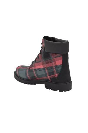 6 Inch Lace Up Waterproof Kadın Bot - TB0A5QXG Desenli - 3