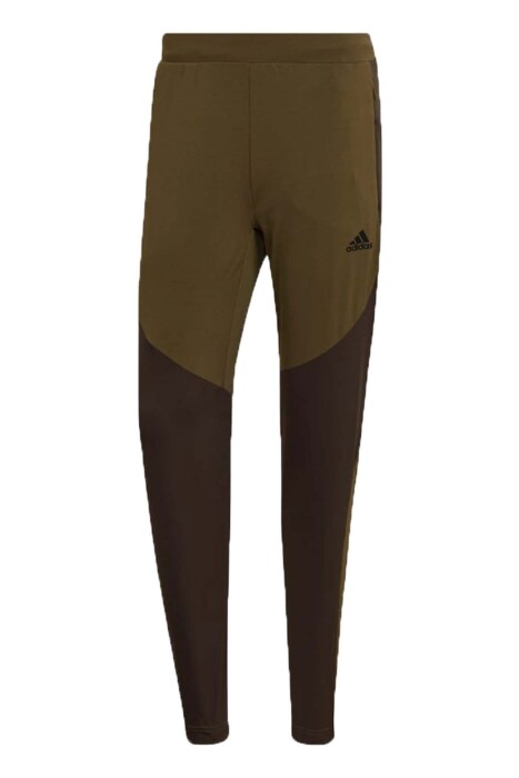 Adidas Erkek Yoga Pantolonu - HC4439 Haki - 1