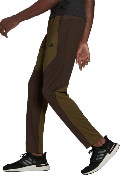 Adidas Erkek Yoga Pantolonu - HC4439 Haki - 3