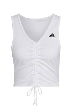 Adidas Kadın Atlet - HT3498 Beyaz - 5