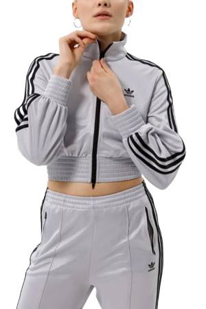 Adidas Kadın Ceket- HF7532 Gri - Adidas