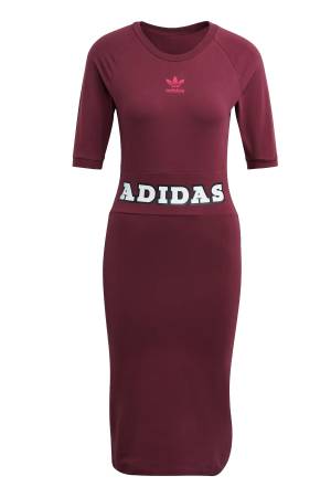 Adidas Kadın Elbise - H20417 Mürdüm - Adidas