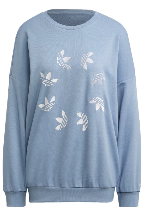 Adidas Kadın SweatShirt - H36844 Mavi - 1