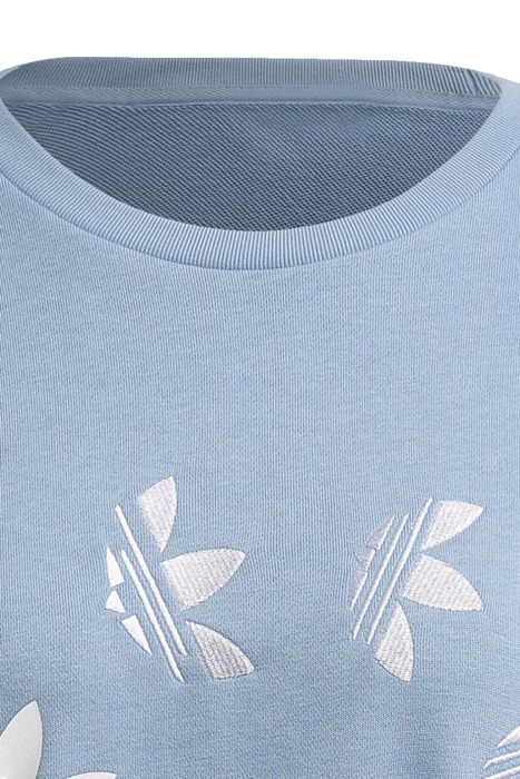 Adidas Kadın SweatShirt - H36844 Mavi - 2