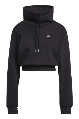 Adidas Kadın SweatShirt - H43934 Siyah - EU-Adidas