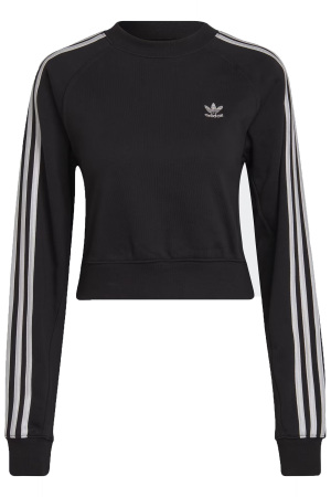 Adidas Kadın SweatShirt - HF7530 Siyah - EU-Adidas