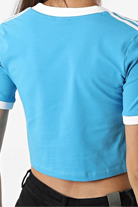 Adidas Kadın T-Shirt - HC2035 Mavi - 3