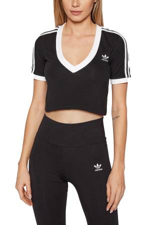 Adidas Kadın T-Shirt - HC2040 Siyah - Adidas