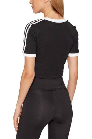 Adidas Kadın T-Shirt - HC2040 Siyah - 3