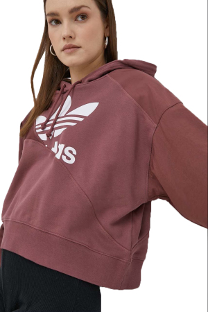 Adidas Originals Kadın SweatShirt - HC7035 Bordo - EU-Adidas