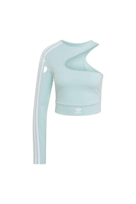Adidas Uzun Kollu Kadın Crop T-Shirt - HU1642 Mint Yeşili - 1
