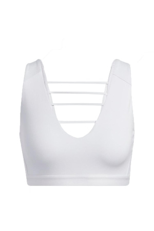 adidas Yoga Studio Luxe Light-Support Kadın Bra - HI3454 Kirli Beyaz - EU-Adidas