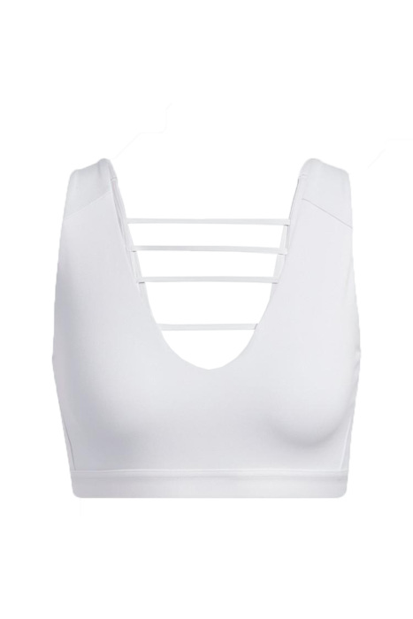adidas Yoga Studio Luxe Light-Support Kadın Bra - HI3454 Kirli Beyaz - 1