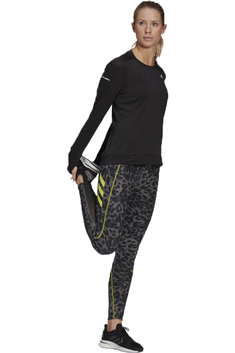 Adizero Running Long Kadın T-Shirt - GM1536 Gri - 5
