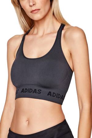 Aeroknit Kadın Bra - GL1121 Gri - Adidas