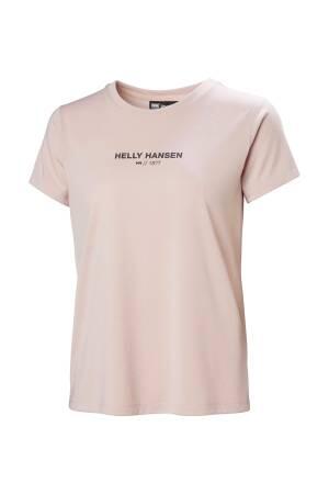 Allure Kadın T-Shirt - 53970 Pudra Pembe - 3