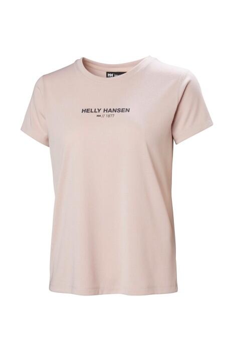 Allure Kadın T-Shirt - 53970 Pudra Pembe - 3