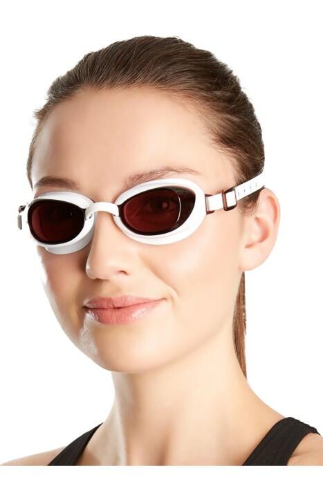 Aquapure Yüzücü Gözlüğü - 8-090048914 Beyaz/Kahverengi - 2