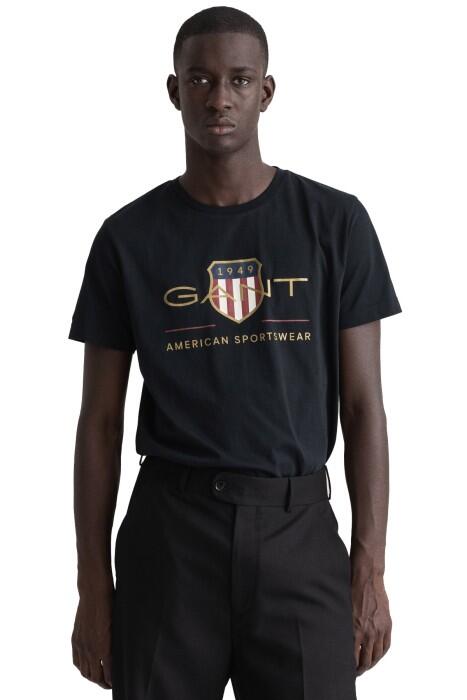 Archive Shield Erkek T-Shirt - 2003099 Siyah - 1