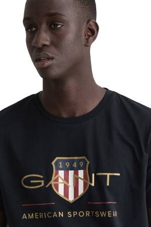 Archive Shield Erkek T-Shirt - 2003099 Siyah - 5