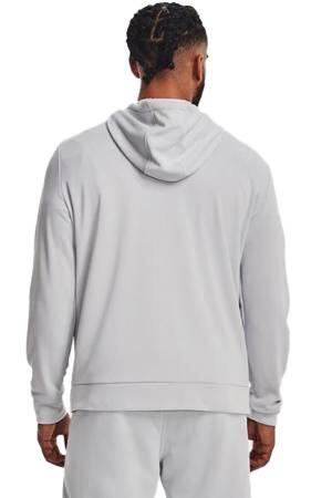 Armour Fleece Fz Hoodie Erkek Tam Boy Fermuarlı SweatShirt - 1373357 Gri - 2