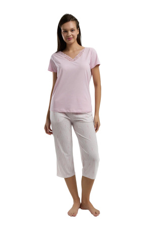 Arnetta Kadın Kapri Takım - AR3253-S Pembe - Arnetta
