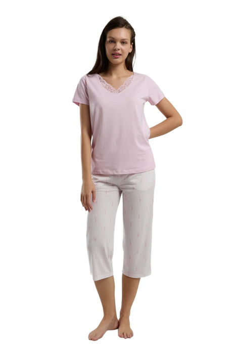Arnetta Kadın Kapri Takım - AR3253-S Pembe - 3