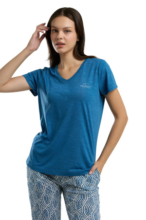Arnetta Kadın Pijama Takımı - AR3209-S Lacivert - Arnetta