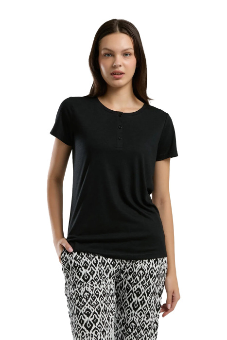 Arnetta Kadın Pijama Takımı - AR3241-S Siyah - 1