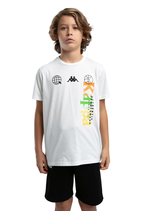 Authentic Jason Erkek Çocuk T-Shirt - 38257QW Beyaz - 1