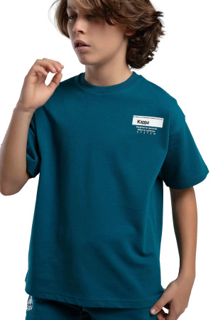 Authentic Keegan Erkek Çocuk Bermuda Takım - 36225KW Koyu Yeşil - 2