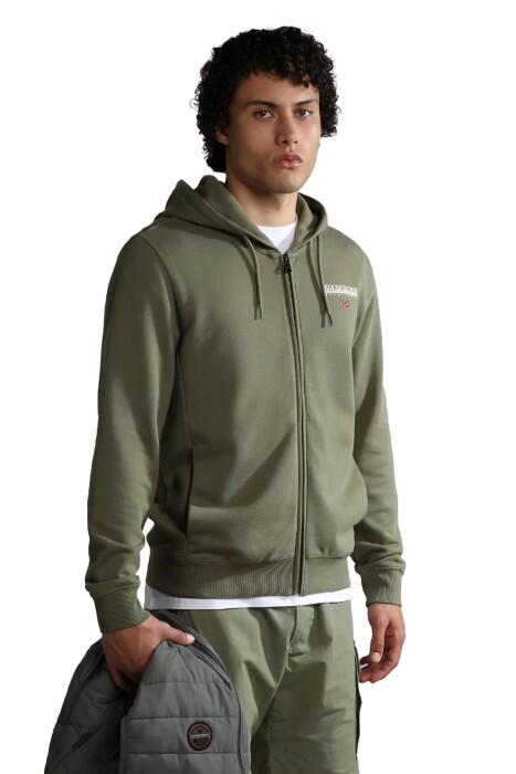 B-Ayas Fzh Erkek SweatShirt - NP0A4GBB Koyu Yeşil - 1
