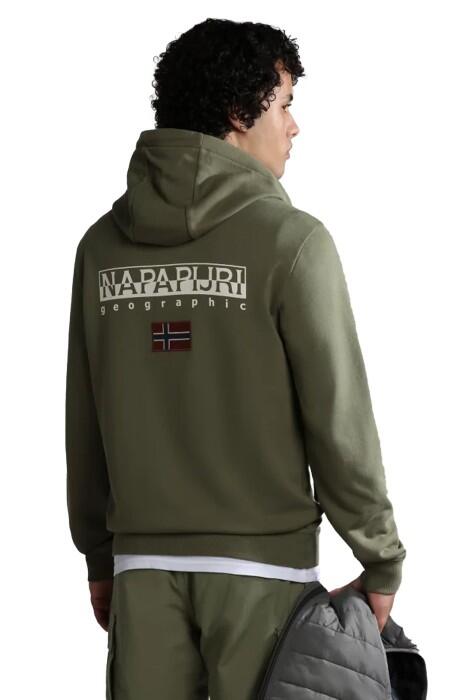 B-Ayas Fzh Erkek SweatShirt - NP0A4GBB Koyu Yeşil - 3