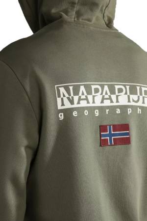 B-Ayas Fzh Erkek SweatShirt - NP0A4GBB Koyu Yeşil - 4