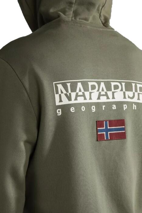 B-Ayas Fzh Erkek SweatShirt - NP0A4GBB Koyu Yeşil - 4