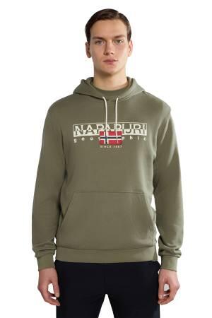 B-Aylmer H Erkek SweatShirt - NP0A4HTL Green Lıchen - Napapijri