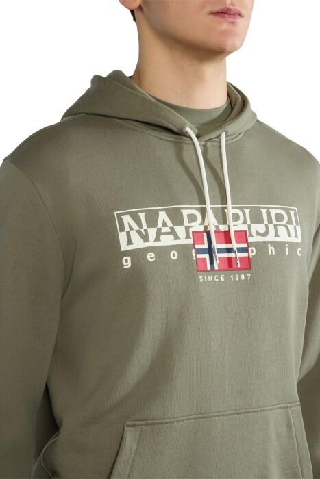 B-Aylmer H Erkek SweatShirt - NP0A4HTL Green Lıchen - 4