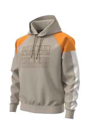 B-Cenci H Erkek SweatShirt - NP0A4IM4 Bej - Napapijri