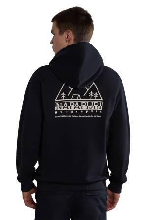 B-Faber H Erkek SweatShirt - NP0A4HOZ Siyah - Napapijri