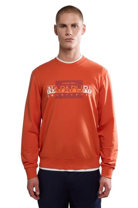 B-Smallwood C Erkek SweatShirt - NP0A4HP5 Koyu Turuncu - 1