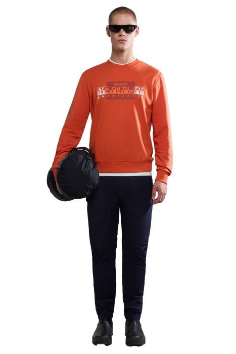 B-Smallwood C Erkek SweatShirt - NP0A4HP5 Koyu Turuncu - 2