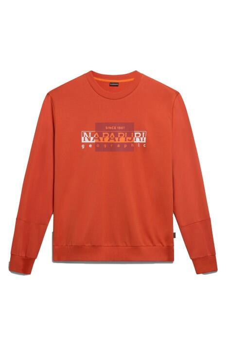 B-Smallwood C Erkek SweatShirt - NP0A4HP5 Koyu Turuncu - 6