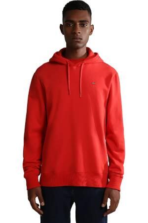 Balis Hood Erkek SweatShirt - NP0A4FQV Kırmızı - Napapijri