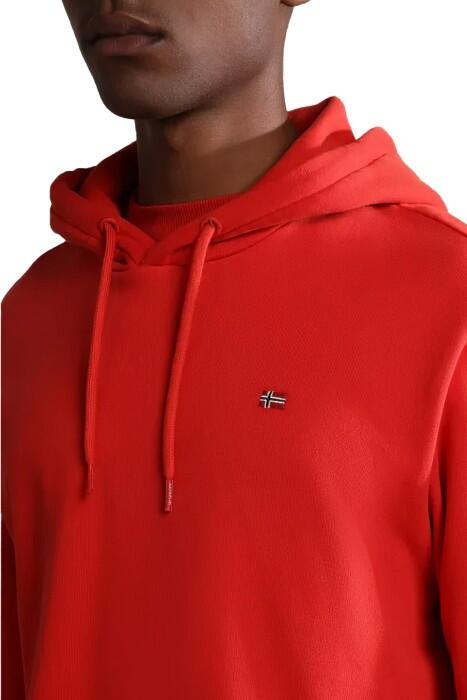 Balis Hood Erkek SweatShirt - NP0A4FQV Kırmızı - 4